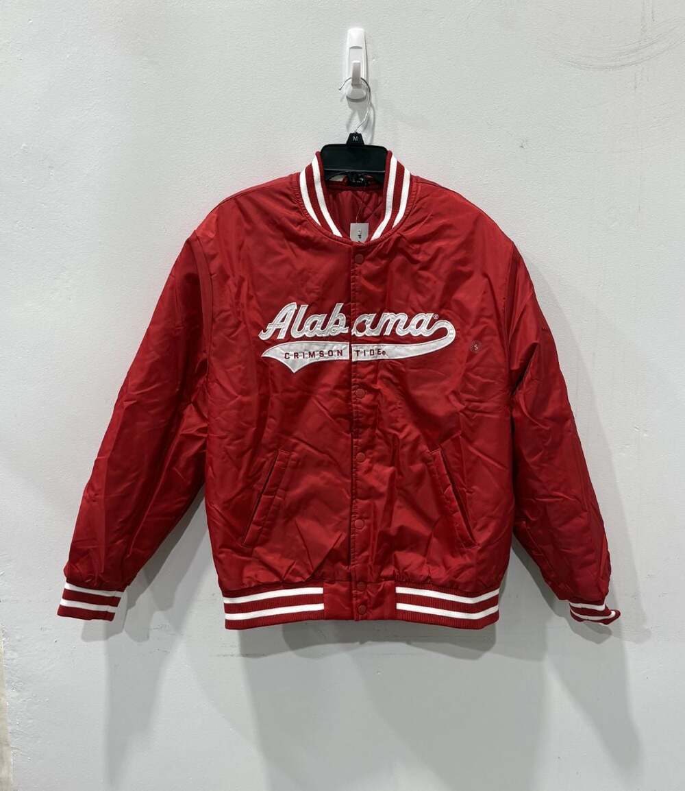 Hype & Vice Alabama Crimson Tide Varsity Jacket Size S